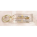 Lucite Key Tag Embedment (2 1/2"x1 1/4"x3/8")